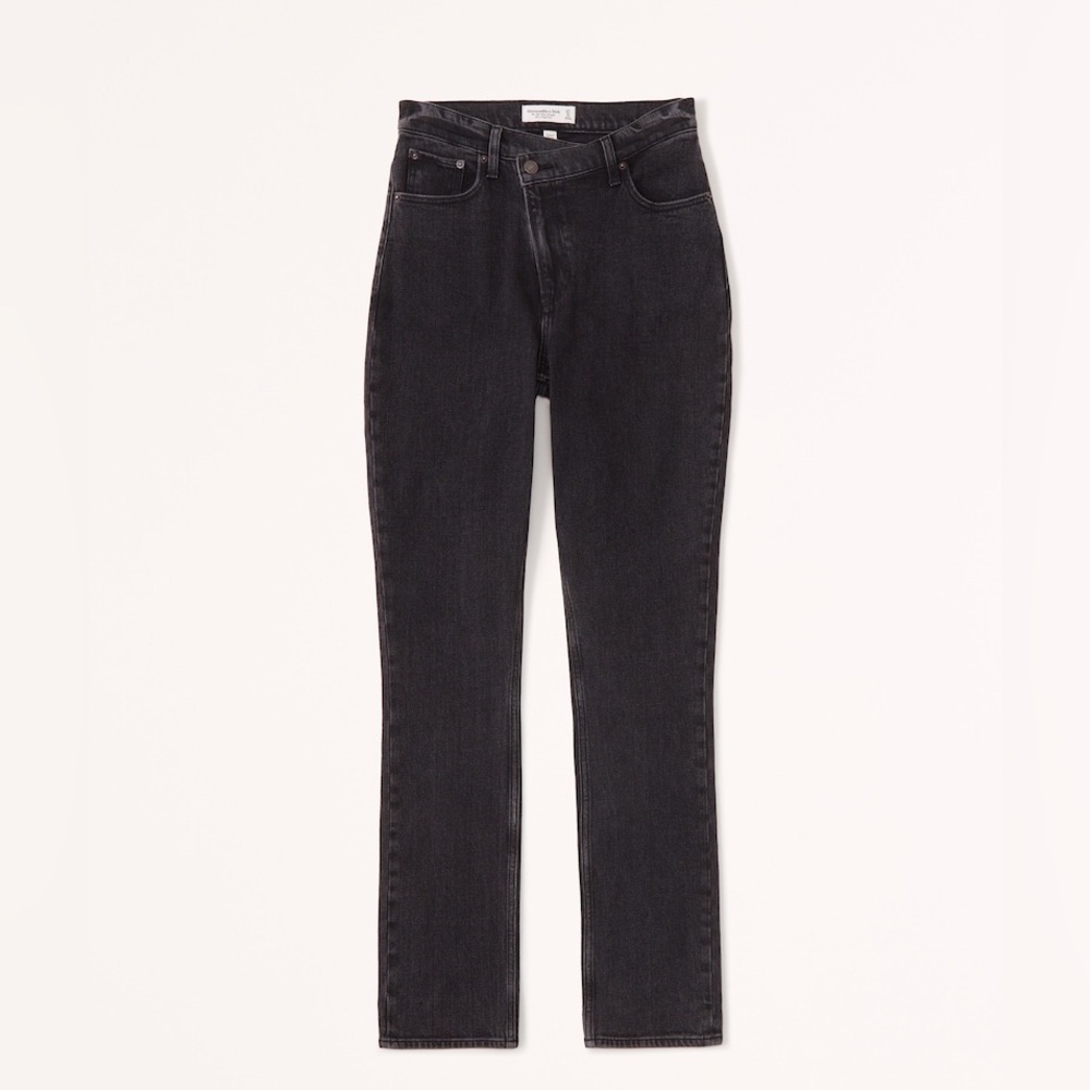 Abercrombie Curve Love 90’s Slim Straight Jeans